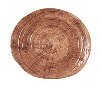 Блюдо фарфоровое "Wood" (160х140х6 мм)
