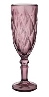 Бокал стеклянный "Бордовый ромб" (160 мл)