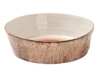 Тарелка глубокая фарфоровая "Wood" (235 мм)