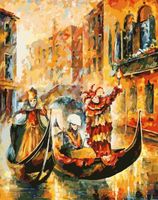 Картина по номерам "Венецианская гондола" (300х400 мм)