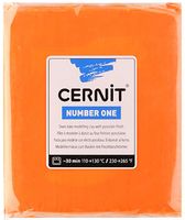 Глина полимерная "CERNIT Number One" (оранжевый; 250 г)