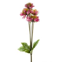 Цветок искусственный "Циния розовая" (480 мм)