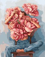 Картина по номерам "Поэзия цветов" (400х500 мм)