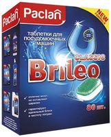 Таблетки для посудомоечных машин "Brileo Classic" (80 шт.)