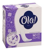 Ежедневные прокладки "Ola! Daily basic" (60+10 шт.)