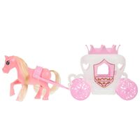 Игровой набор "Пони с каретой" (розовый)