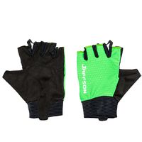 Перчатки велосипедные "SCG 46-0479" (XL; черно-зеленые)