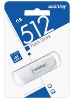 USB Flash Drive 512GB SmartBuy Scout White (SB512GB3SCW)