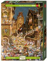 Пазл "Романтический город ночью" (1000 элементов)