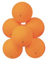 Мячи для настольного тенниса "ATB101" (6 шт.; 1 звезда; оранжевые)