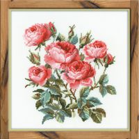 Вышивка крестом "Садовые розы" (400х400 мм; арт. 1046)