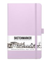 Скетчбук "Sketchmarker" (А5; фиолетовый пастельный)