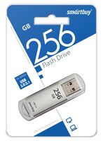 USB Flash Drive 256GB SmartBuy V-Cut Silver (SB256GBVC-S3)