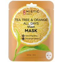 Тканевая маска для лица "Tea Tree and Orange All Days Sheet Mask" (24 мл)