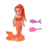 Кукла "Русалочка" (оранжевый)