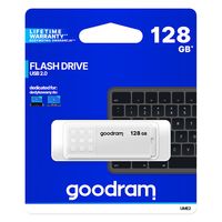 USB Flash Drive 128Gb Goodram UME2 (белый) (UME2-1280W0R11)