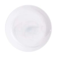 Тарелка стеклокерамическая "Diwali White Marble" (200 мм)
