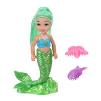 Кукла "Русалочка" (зеленый)