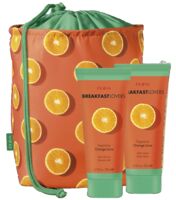 Подарочный набор "Orange Jiuce Set" (сумка-мешок, молочко для душа, крем для тела)