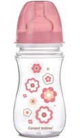 Бутылочка для кормления "Newborn baby" (240 мл; розовая)