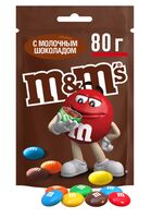 Драже "M&M's. С молочным шоколадом" (80 г)