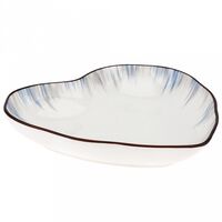 Блюдо фарфоровое "Полярные зори" (210х203х38 мм)