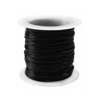 Леска для бисера (0,6 мм х 30 м; черный)