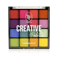 Палетка теней для век "Creative Palette" тон: 01, цветная