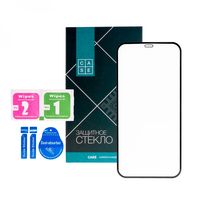 Защитное стекло Case 3D для iPhone 12 Pro Max (черный)