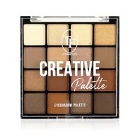 Палетка теней для век "Creative Palette" тон: 02, классический коричневый