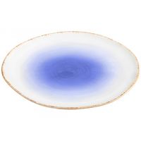 Тарелка фарфоровая "Кантри" (265 мм; фиолетовая)