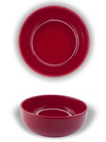 Тарелка керамическая "Nordic" (150 мм; красный)