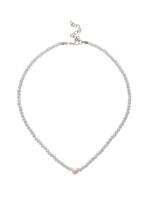 Чокер "Хрусталь" (цветной в серебре)