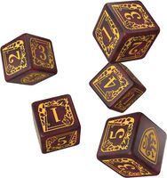 Набор кубиков "Harry Potter Gryffindor Dice and Pouch"