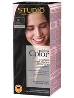 Крем-краска для волос "Ultima Color" тон: 1.0, черный натуральный