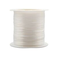 Нить-резинка для рукоделия (0,5 мм х 30 м; белый)