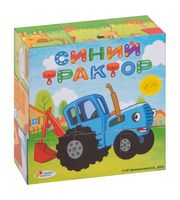 Набор кубиков "Синий трактор" (9 шт.)