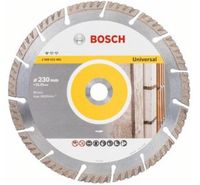 Алмазный круг Bosch (сухая/мокрая резка) универсальный (230х22 мм)