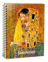 Скетчбук "Климт. Поцелуй" (А5)