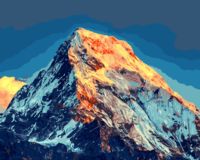 Картина по номерам "Эверест" (400х500 мм)