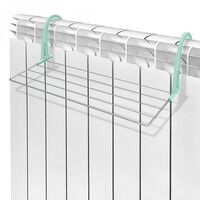Сушилка для белья на батарею (серая; 45х23,5х1,3 см)