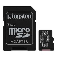 Карта памяти microSDHC 32Gb Kingston Canvas Select Plus (2 шт.; с адаптером)