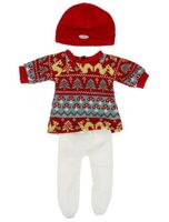 Набор одежды для куклы "Красочный свитер"