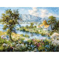 Набор для вышивания "Зачарованный коттедж" (290х380 мм)