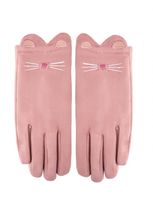 Перчатки "Котики" (розовые)