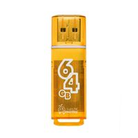 USB Flash Drive 64GB SmartBuy Glossy series Orange (SB64GBGS-Or)