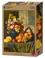 Пазл "Сверчков. Цветы и фрукты" (3000 элементов)