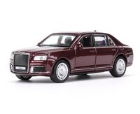 Машинка инерционная "Аурус Сенат" (бордовый)