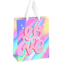 Пакет бумажный подарочный "Love" (18х23х10 см)