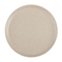 Тарелка десертная керамическая (200 мм; бежевый)